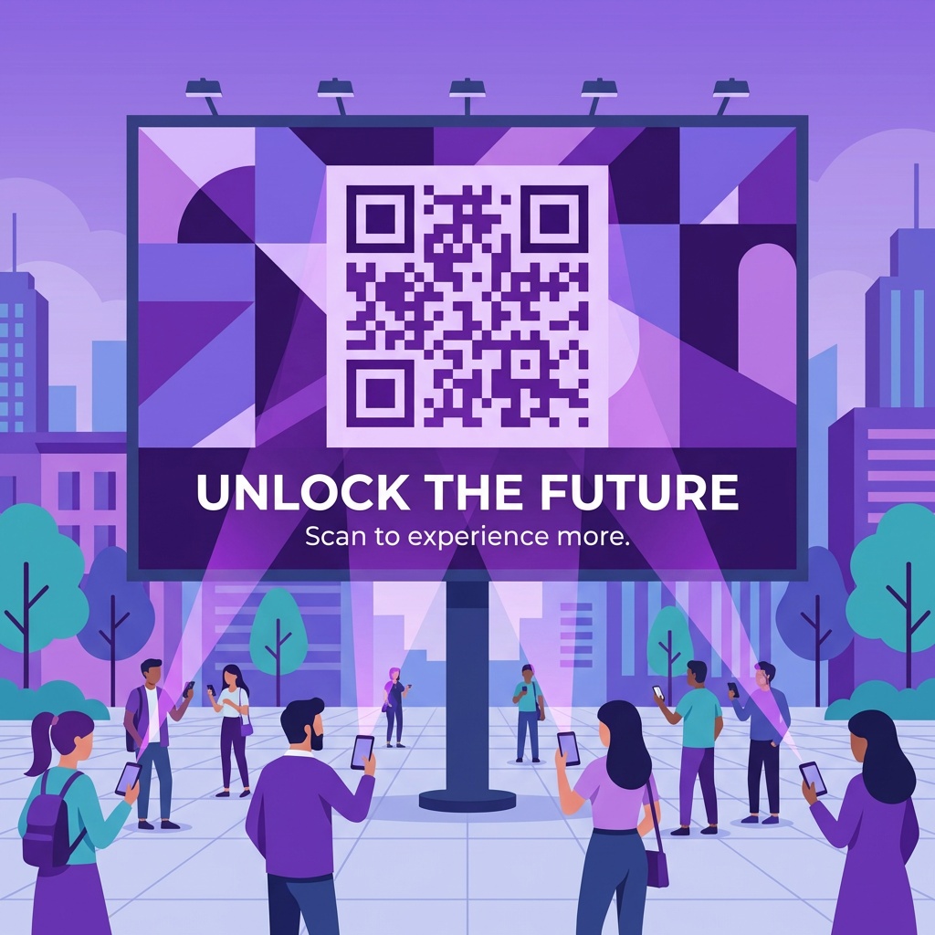 QR في الإعلانات